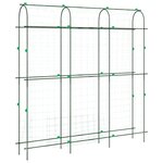 vidaXL Treillis de jardin pour plantes grimpantes 4 Pièces forme en U