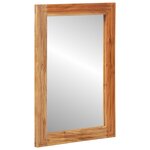 vidaXL Ensemble de meubles de salle de bain 5 pièces en bois d'acacia massif marron