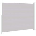 vidaXL Auvent latéral rétractable de patio 220x300 cm Gris