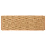 vidaXL Tapis d'escalier autocollants 30 Pièces 65x21x4 cm orange