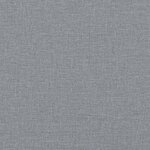 vidaXL Lit de jour gris clair 100x190 cm tissu