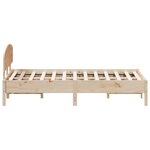 vidaXL Cadre de lit sans matelas 150x200 cm bois de pin massif