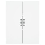 vidaXL Armoire murale blanc 69 5x34x90 cm bois d'ingénierie