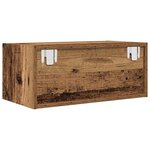 vidaXL Meubles TV 2 Pièces vieux bois 60x31x25 5 cm bois d'ingénierie