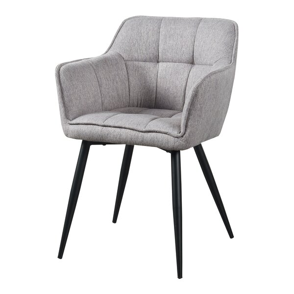 Lot de 4 chaises de salle à manger moderne design robuste 81 x 57 x 53 cm gris 03_0009803