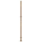 vidaXL Portail de jardin 105x205 cm acier corten conception de l'arbre