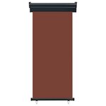 vidaXL Auvent latéral de balcon 85x250 cm Marron