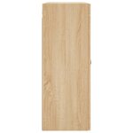 vidaXL Armoires murales 2 Pièces chêne sonoma bois d'ingénierie