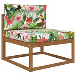 vidaXL Coussin de canapé d'extérieur 2 Pièces coloré Polyester