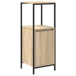 vidaXL Ensemble de mobilier de salle de bain avec étagère 5 Pièces Beige