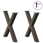 vidaXL Table à manger marron clair bois de chêne massif rectangulaire