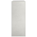 vidaXL Portant de bois de chauffage 100x40x100 cm acier inoxydable