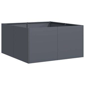 vidaXL Jardinière anthracite 80x80x40 cm acier laminé à froid