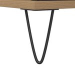 vidaXL Armoire de salle de bain chêne artisanal 30x30x190 cm