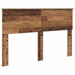 vidaXL Tête de lit Bois Ancien 160 cm Bois d'ingénierie