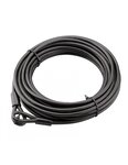 THIRARD - Câble antivol Twisty  vélo  abris de jardin  Ø 8  12.00m  acier gaine PVC