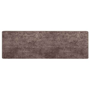 vidaXL Coureur de Tapis MARSA Gris 100 x 350 cm Polyester et PVC