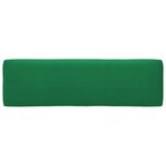 vidaXL Canapé central palette de jardin Gris Bois de pin imprégné