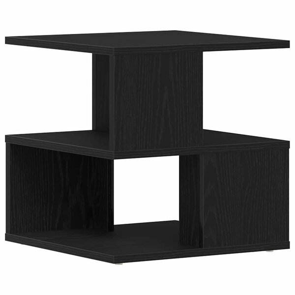 vidaXL Table d'appoint Chêne noir 30 x 30 x 55 cm Bois d'ingénierie