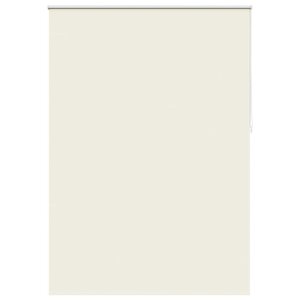 vidaXL Store enrouleur occultant 164 4 x 230 cm  largeur du tissu 160 cm  blanc cassé