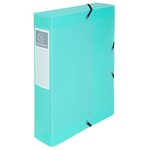 Boite De Classement Exabox Dos 60mm Polypropylène 7/10e Chromaline Pastel - A4 - Couleurs Assorties - X 8 - Exacompta