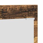 vidaXL Porte-manteau mural avec étagère Bois ancien 70 x 10 x 90 cm