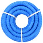 vidaXL Tuyau de piscine avec colliers de serrage Bleu 38 mm 12 m