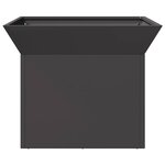 vidaXL Braise Noir 50 x 50 x 40 cm Acier