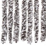vidaXL Moustiquaire Marron et beige 90 x 220 cm Chenille