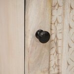 vidaXL Cabinet de salle de bain avec stockage Blanc 38 x 33 x 48 cm