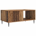 vidaXL Table basse Bois ancien 90 x 50 x 40 cm Bois d'ingénierie