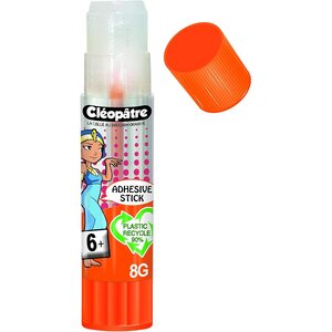 Bâton de colle TRANSPARENTE 'Cléostick' Adhésive en 8 gr CLÉOPÂTRE