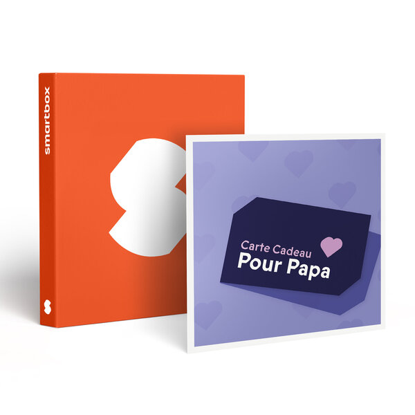 SMARTBOX - Coffret Cadeau Carte cadeau pour papa - 50 € -  Multi-thèmes