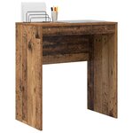 vidaXL Bureau Bois Ancien 70 x 40 x 76 cm