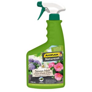 ALGOFLASH NATURASOL - Savon noir huile d'olive pret a l'emploi 750ml