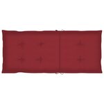 vidaXL Chaises inclinables de jardin et coussins lot de 8 Teck solide