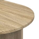 vidaXL Table de chevet 2 Pièces Chêne Sonoma 48 x 49 x 65 cm