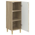 vidaXL Buffet Chêne Sonoma 33 x 34 5 x 90 cm Bois d'ingénierie