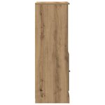 vidaXL Buffet haut chêne artisanal 36x35 5x103 5 cm bois d'ingénierie