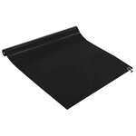vidaXL Films pour fenêtre 3 Pièces statique dépoli noir PVC