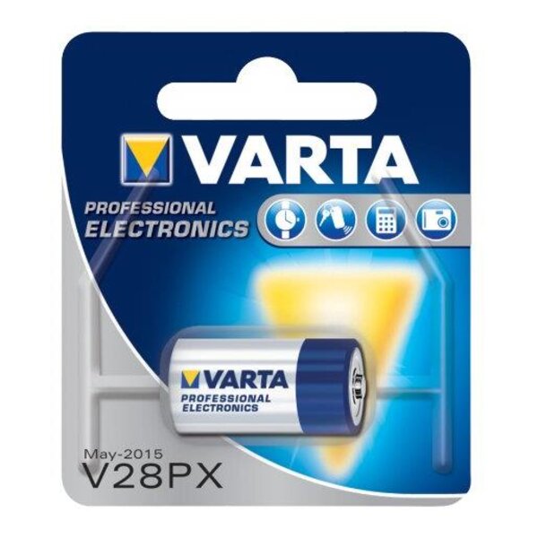 Blister de 1 Pile Silver 6 2V 4028 V28 PX 4SR44 VARTA