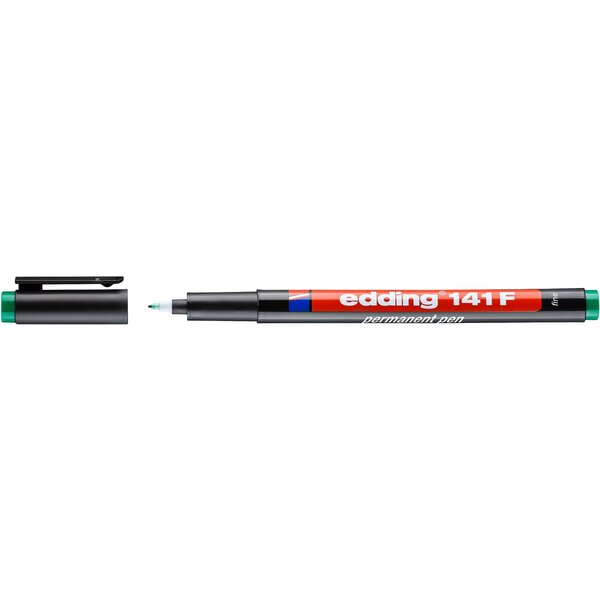 Feutre Permanent 141F Vert Pointe Fine 0 6 mm EDDING