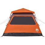 vidaXL Tente de camping à dôme 4 personnes libération rapide