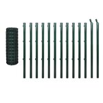 vidaXL Clôture Euro Acier 25 x 0 8 m Vert