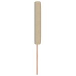 tête de lit LED design simple vert clair et gris 72 cm en velours côtelé