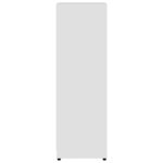 vidaXL Armoire de salle de bain Blanc 30x30x95 cm Bois d'ingénierie