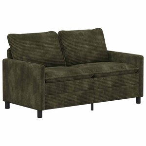 vidaXL Canapé Vert 156 x 81 x 87 5 cm Polyester