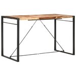 vidaXL Table de bar 180x90x110 cm Bois solide