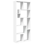 vidaXL Étagère séparatrice de pièce blanc 67x25x161 5 cm