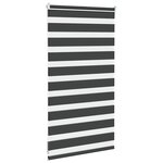 vidaXL Store zèbre noir 90x100 cm largeur du tissu 85 9 cm polyester